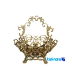 Packaging view of Bronze Fruit Bowl A116 - Impact Resistant label and