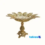 Packaging view of Bronze Leaf Design Fruit Bowl label and