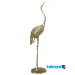 Brass Decorative Crane Model - Set of 2 label and packaging view)