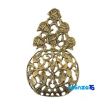 Brass Rose Model Planter - Packaging view showing label and