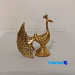 Packaging view of Brass Decor Peacock Model M_1008 label and