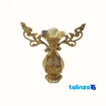 Packaging view of Bronze Vase P108 - Impact Resistant label and