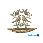 Bronze Decorative Figurine Bulbul Model J103 label and packaging view)