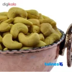 Packaging view of Cashew Nuts Roasted Bulk Pack label and