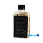 Packaging view of Anid Raw Cashews Premium Quality 140 grams label and