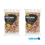 Natural Hotel Double Skin Almonds label and packaging view)