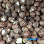 Packaging view of Shams Raw Hazelnut label and