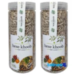 Packaging view of Hess Khob Premium Raw Sunflower Seeds label and