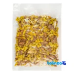 Yalda Nut Line Gourmet Snack Mix - Close-up showing saffron strand quality