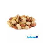 NATJI Premium Salted Mixed Nuts with Saffron - Packaging view showing label details and pack finish