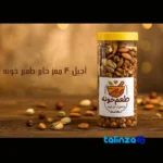 Tabriz Four-Nut Mix Salty Snack label and packaging view)