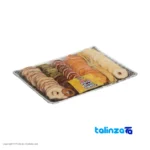 Packaging view of Razian Mixed Dried Fruits Delight 400 grams label and