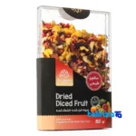 Zarangan Dried Mixed Fruit Snack - Packaging view showing label and