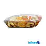 Crispy Mixed Dried Fruits - - Packaging view showing label and