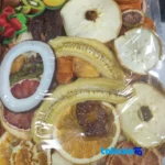 Packaging view of Shams Mixed Dried Fruits Organic label and
