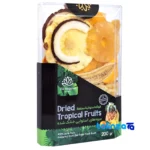 Zarngaran Dried Tropical Fruits Mix 200 grams label and packaging view)