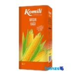 Komili Corn Oil - Rich in Antioxidants 5.5 kilograms label and packaging view)