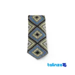 MBJ Traditional Hand-Stitched Men's Tie label and packaging view)