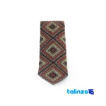 Packaging view of MBJ Men's Handmade Traditional Baluchi Tie label details and pack finish