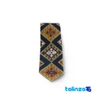 Handmade MA010 Men's Tie Unique Craftsmanship Sistan and Baluchestan saffron strand quality (Close-up)