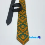 Packaging view of Parizad Handmade Men's Tie Unique Design label and