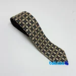Parizad Handmade Men's Tie Unique Silk Embroidery label and packaging view)