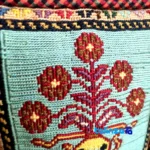 Packaging view of K-S-2 Handmade Women's Shoulder Bag label and