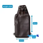 Dastineh Leather Handbag Everyday Use - Packaging view showing label and