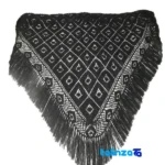 Packaging view of Handcrafted Women's Shawl Elegant Design label and