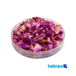 Packaging view of Larana Dried Rose Petals Organic 100 grams label and