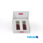 Novin Saffron Premium Pack of Two Sachet - Close-up showing strand quality