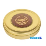 Packaging view of Aliseh Saffron Premium Gift Pack label details and finish