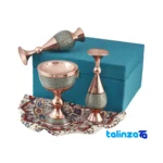 Ferooz Gift Set Four-Piece Copper Art label and packaging view)