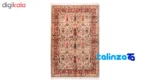 C Persia Handwoven Carpet Elegant Design 300 x material and craftsmanship (Weave close-up)