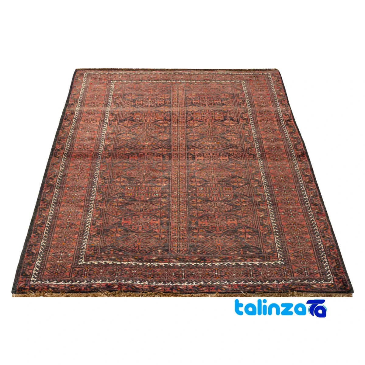 Baloch Handwoven Carpet Elegant Design material and craftsmanship (Weave close-up)