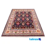 C Persia Handwoven Rug Elegant Design 224x170x1 cm pile texture close-up (Detail view)