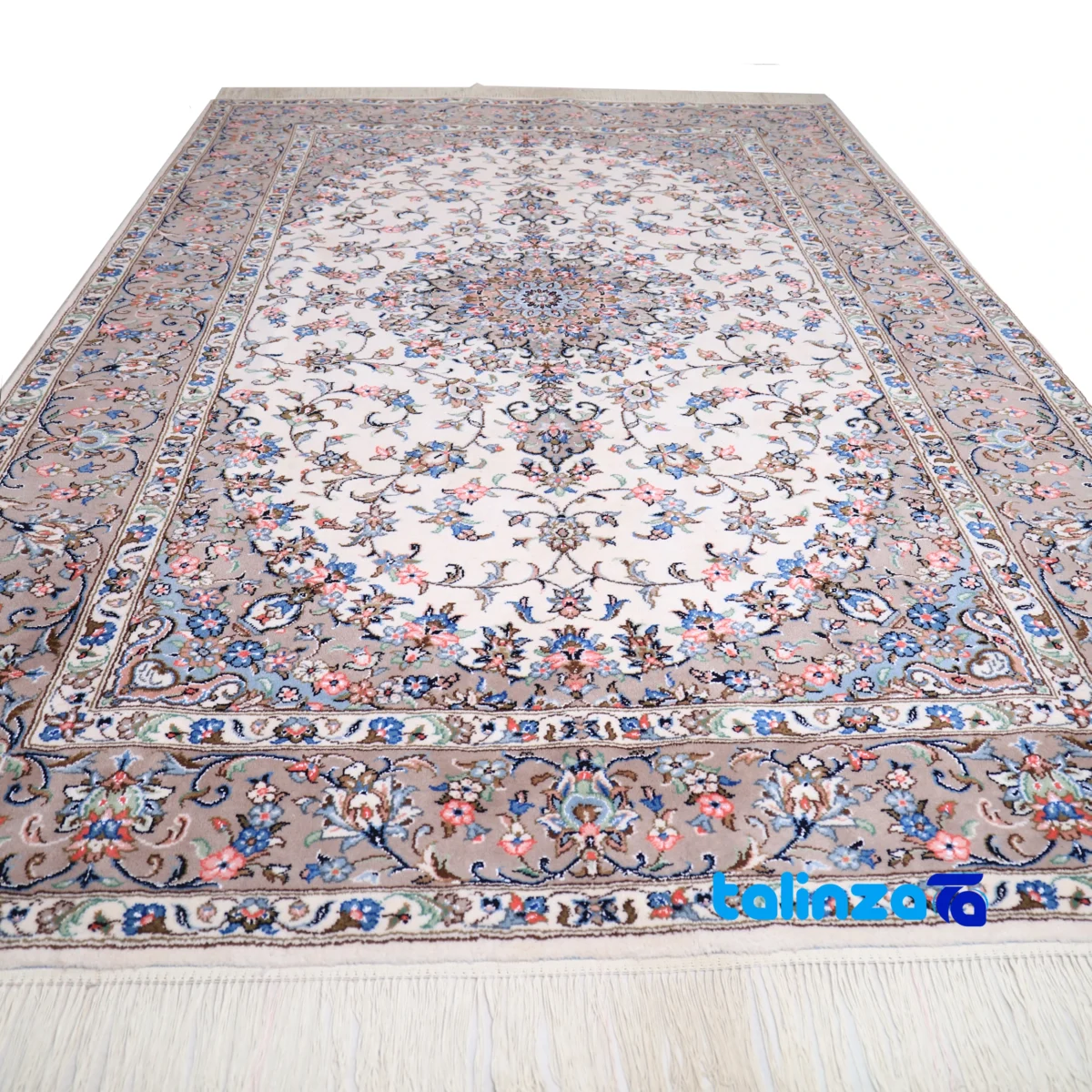 Maral Handwoven Rug Design Pattern - Weave close-up showing material and craftsmanship
