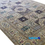 Nain Handwoven Carpet Rectangular Colorful Design material and craftsmanship (Weave close-up)