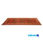 Handwoven Persian Rug Model Baloch Design material and craftsmanship (Weave close-up)