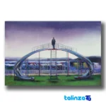 Abbas Acrylic Painting Unstoppable 149.5 x 100 label and packaging view)