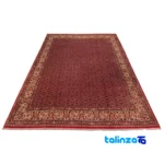 Detail view of C Persia Handwoven Rug Stunning Design pile texture close-up