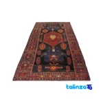 Weave close-up of Handwoven Kurdish Area Rug - Elegant Design 300x131 cm material and craftsmanship