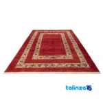 Si Persia Handwoven Rug Luxurious Design material and craftsmanship (Weave close-up)