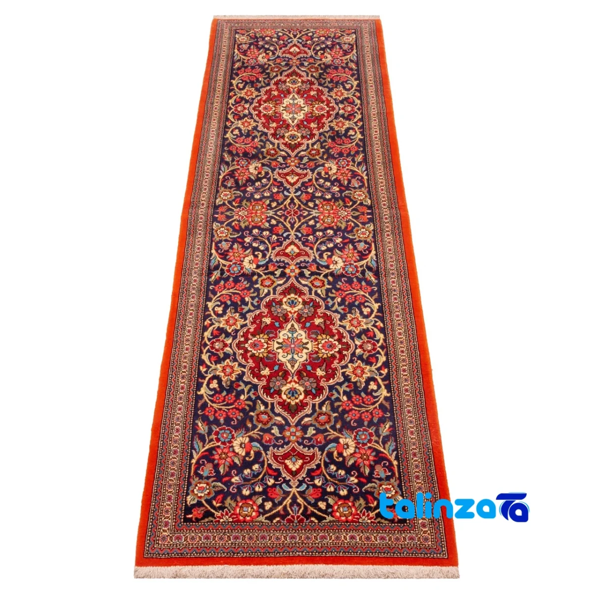 Si Persia Handwoven Runner Stunning Design 212x67x1 cm label and packaging view)