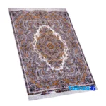 Tabriz Handwoven Rug Crafted with Silk and Wool - Weave close-up showing material craftsmanship