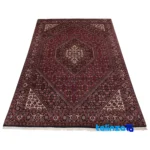 C Persia Handwoven Carpet Luxurious Design material and craftsmanship (Weave close-up)