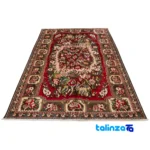 C Persia Handwoven Rug Exquisite Design material and craftsmanship (Weave close-up)