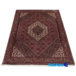 Si Persia Handwoven Rug Elegant Design material and craftsmanship (Weave close-up)