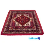 Cypress Persian Handwoven Rug - Traditional Natural Dye - Weave close-up showing material and craftsmanship