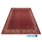 C Persia Handwoven Rug Elegant Design - Detail view showing pile texture close-up